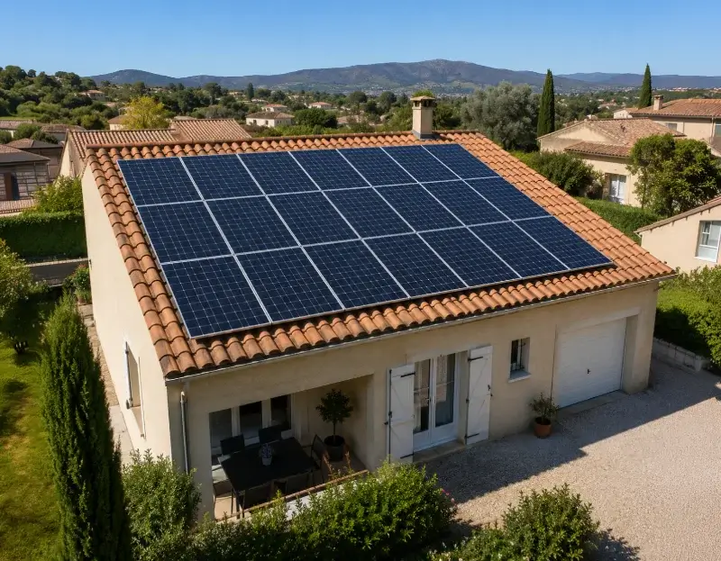 Prime à l'autoconsommation panneaux solaires Montignargues — aide financière de l'État